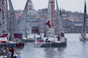 Départ Etape 2 - Sanxenxo (Espagne) - Concarneau le 07/06/2015