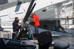 Test de Jauge à 90° - Imoca Quéguiner-Leucemie Espoir - Skipper : Yann Elies - Lorient le 18/04/2016