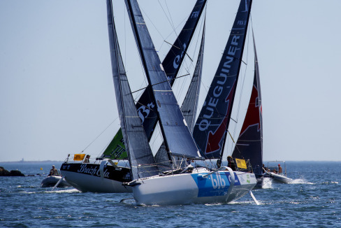 Arrivees de la Solo Guy Cotten 2020 - Concarneau le 08/08/2020